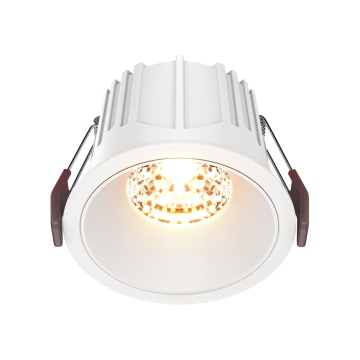 Spot incastrat Alfa - Ø 8.5 cm, 2700K, Alb