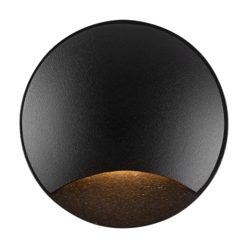 Spot încastrat Biscotti Ø 6.2 cm 3000K - Negru