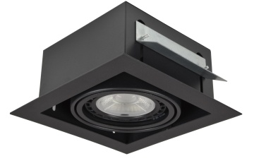 Spot încastrat Nova Bk/Bk - Negru