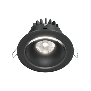 Spot incastrat Yin - Ø 9.8 cm, 4000K, Negru