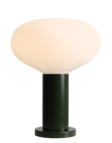 Veioză Flo 26 cm 1xE14 - Verde mușchi