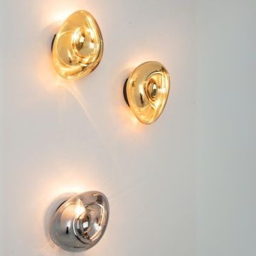 Aplică Andora 1xE14 LED - Negru, Crom