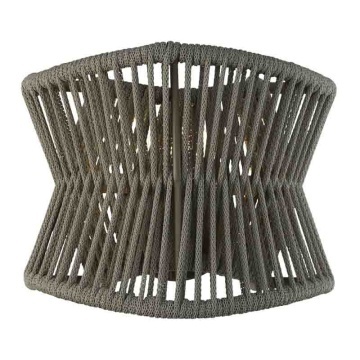 Aplica exterior Polinesia L 30,5 cm, A 18 cm - Beige Oscu