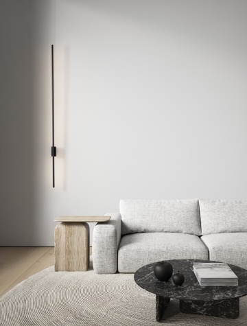 Aplica Tien Negru 1,5 x 8,3 x 120 cm