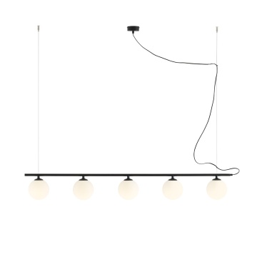Corp de iluminat suspendat Beryl 5xE14 - Negru