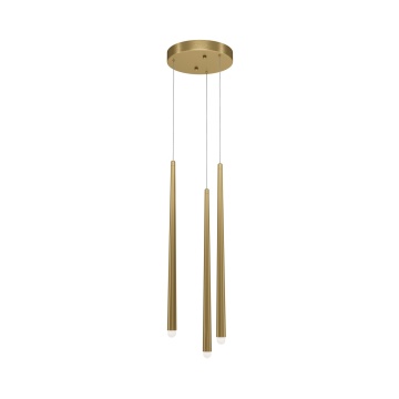 Corp de iluminat suspendat Cascade Ø 26 cm - Auriu