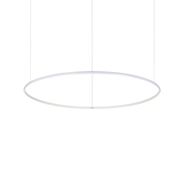 Corp de iluminat suspendat Hulahoop Alb - 100 cm