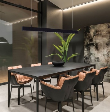Corp de iluminat suspendat Top Line - Negru