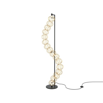 Lampadar Golden Cage H 154.7 cm 3000K - Auriu