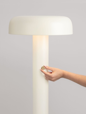 Lampadar Noelia Cream Ø40 x H 142 cm