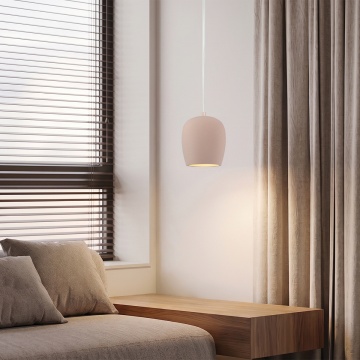 Pendul Bella 2662 1XE27 40W – bej rozaliu metal