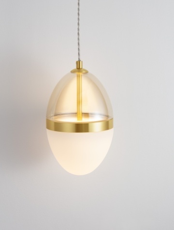 Pendul Egna Opal / Auriu Ø15 x H 120 cm