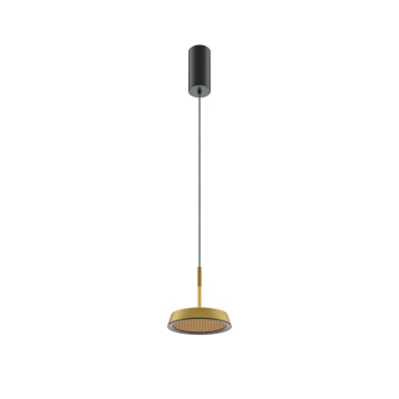 Pendul El Ø 15.3 cm 3000K - Negru