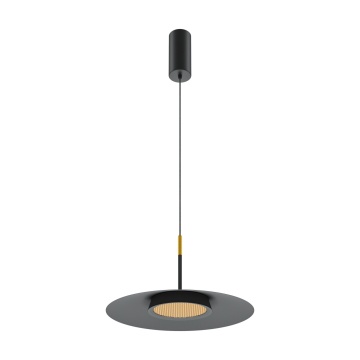 Pendul El Ø 35 cm 3000K - Negru