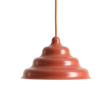 Pendul Fala 23 cm 1xG9 - Teracotă