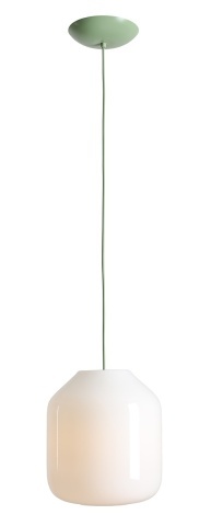 Pendul Flask 27 cm 1xE27 - Verde salvie