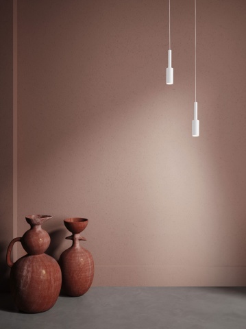 Pendul Joy Alb Ø4 x H 200 cm