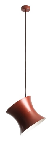 Pendul Kibo IV Ruginiu 25 cm 1xE27