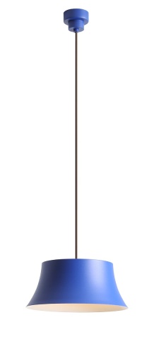 Pendul Kibo V Albastru cobalt 25 cm 1xGX53