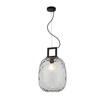 Pendul Lucy - Negru / Transparent