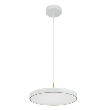 Pendul Nordia 3000K - Alb mat, Alamă