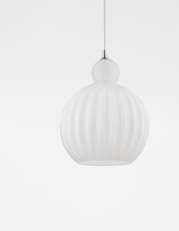 Pendul Odell Opal / Crom Ø28 x H 120 cm