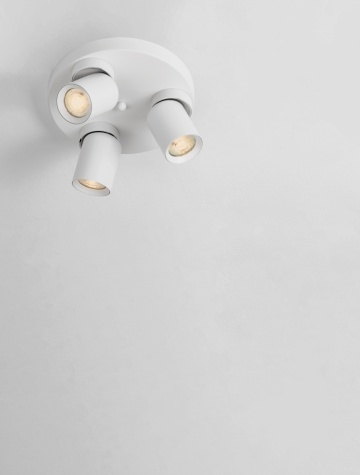 Plafoniera Amecy Alb Ø22 x H 12,5 cm