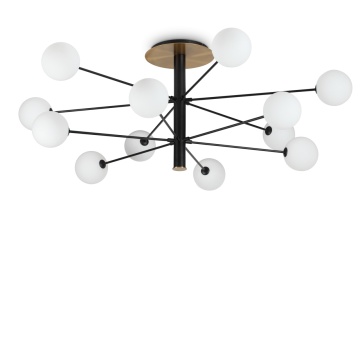 Plafoniera Cosmopolitan Negru - 145 cm