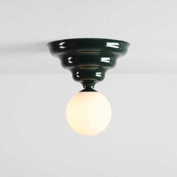 Plafoniera Fala Verde intens M 23 cm 1xG9