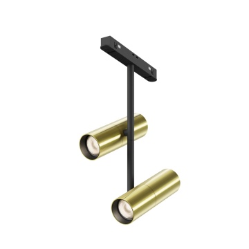 Proiector pentru sina Sina magnetica Exility - 19.3 cm, 3000K, Brass