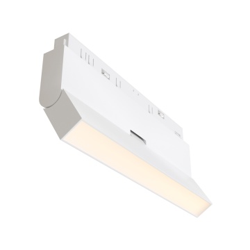 Proiector pentru sina Sina magnetica Exility - 22.1 cm, DIM DALI Alb