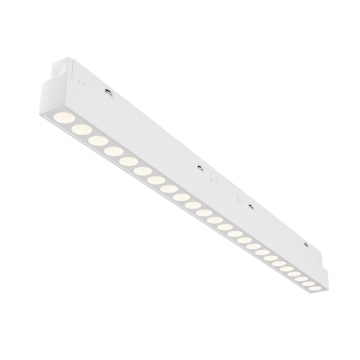 Proiector pentru sina Sina magnetica Exility - 43.4 cm, DIM DALI Alb