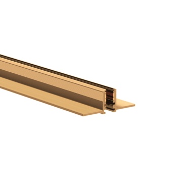 Sina magnetica trimless 6mm Ultra Slim Momentum - 1m Alamă