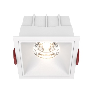 Spot incastrat Alfa - L 8.5 x l 8.5 cm, 3000K, Alb