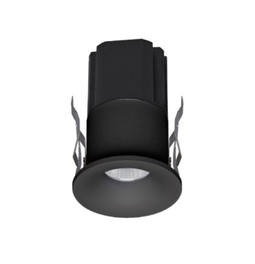 Spot incastrat Hurgada 7W 3000K - Negru