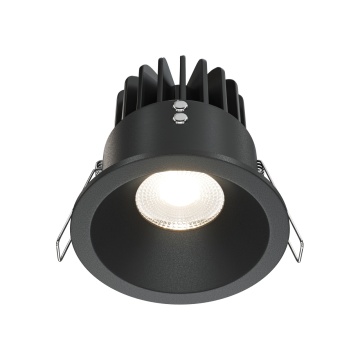 Spot incastrat Zoom - Ø 8.5 cm, 4000K, Negru