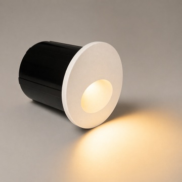 Spot pentru trepte Nook E320-27 LED 3W 2700K – alb texturat