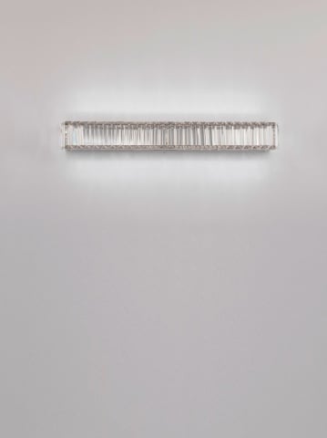 Aplica perete decorativa Aurelia Crom 7,6 x 12 x 60 cm