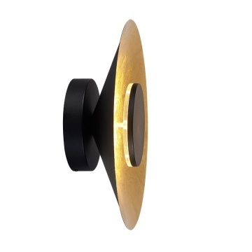 Aplica perete Orion 20W 3000K - Negru+Auriu