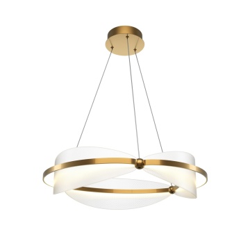Corp de iluminat suspendat Breeze Ø 60 cm 3000K - Auriu
