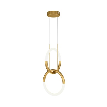Corp de iluminat suspendat Node Ø 34 cm 3000K - Auriu