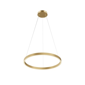 Corp de iluminat suspendat Rim Ø 60 cm - Auriu