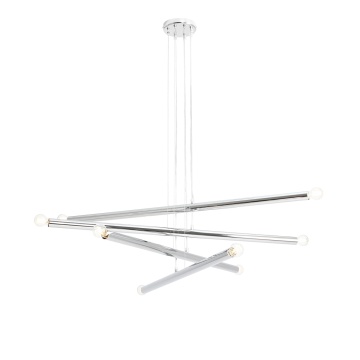 Corp de iluminat suspendat Tubo 8xE14