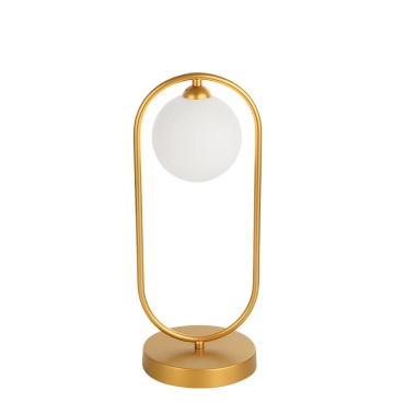 Lampă de masă Fancy - Alb / Auriu