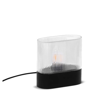 Lampă de masă / veioză FLUMINA ST black, negru