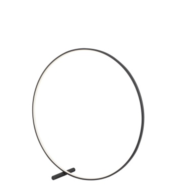 Lampadar Circle - Negru