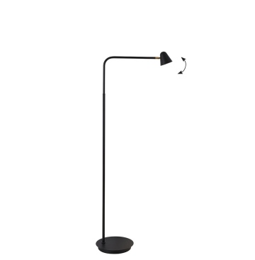 Lampadar Enzo - Negru