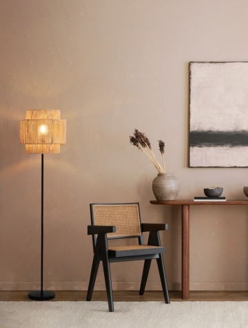 Lampadar Lito Negru Ø35 x H 145 cm