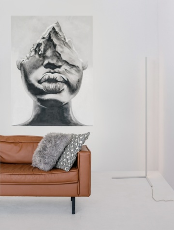 Lampadar V-Line Alb 58,5 x 40 x 141 cm