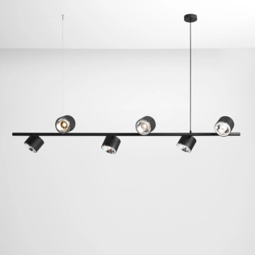 Lustra Bot 6 Negru 161 cm 6xGU10